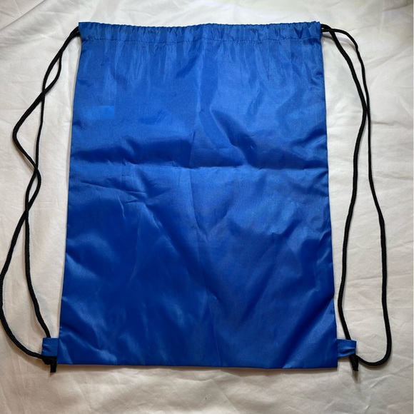 NHRA Top Eliminator Club Blue Drawstring Backpack - Picture 2 of 3